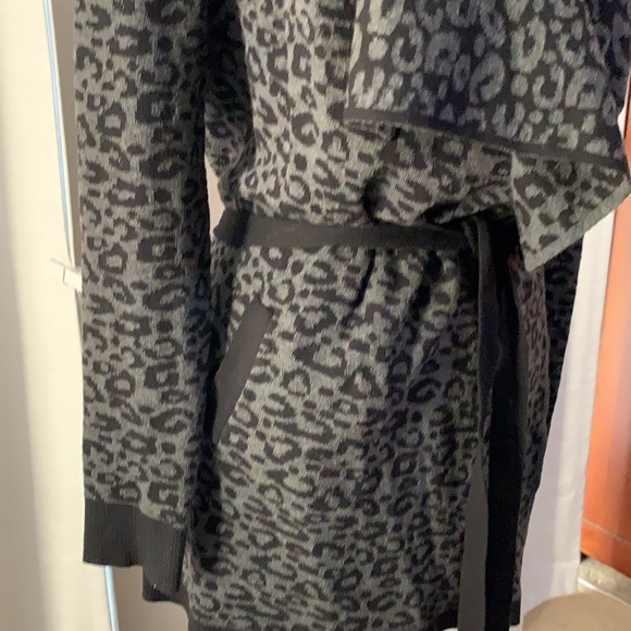 Cardigan black print by  Dalia - Picture 3 of 3